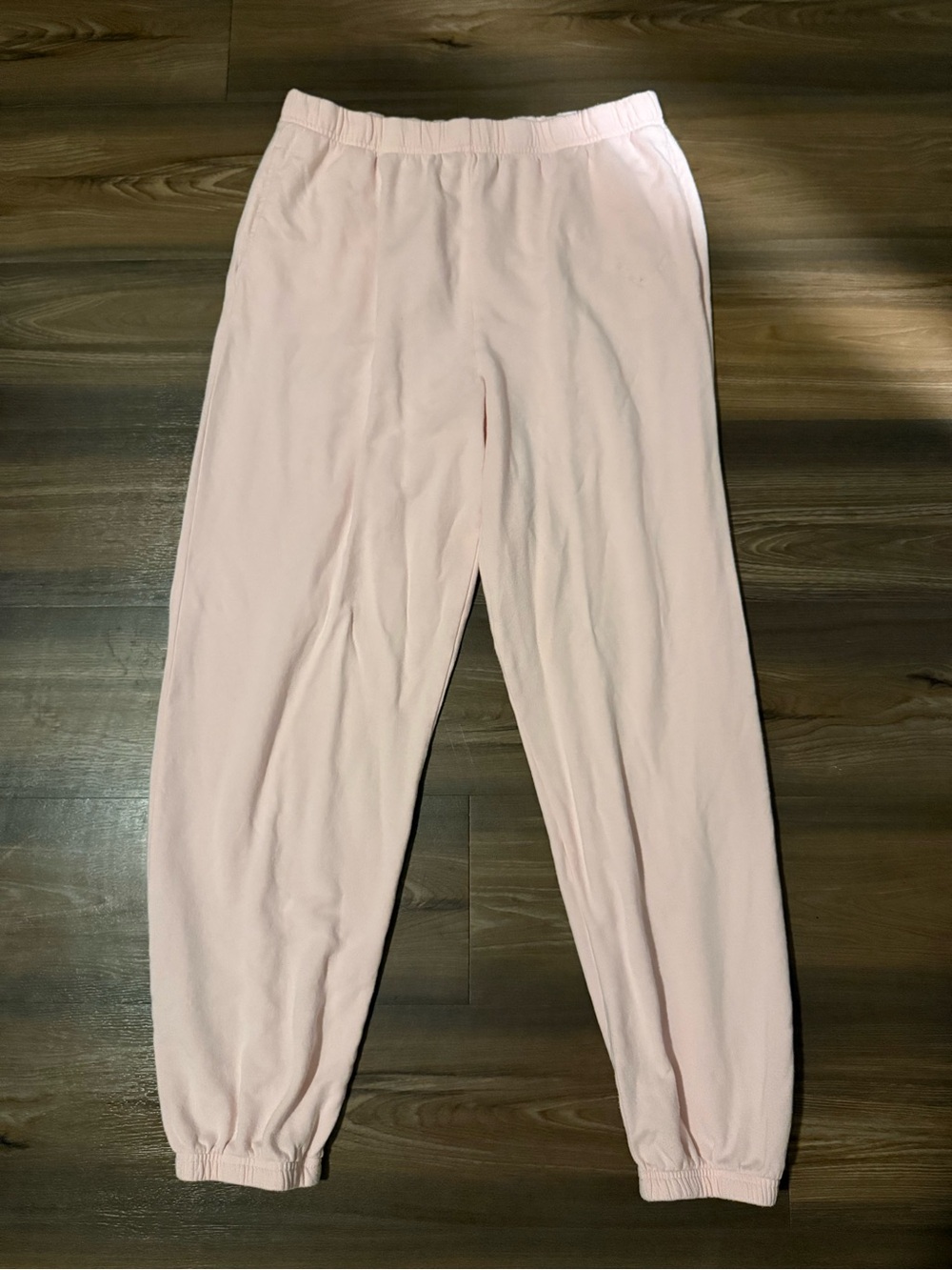Victoria's Secret Light Pink Elastic Waist Joggers
